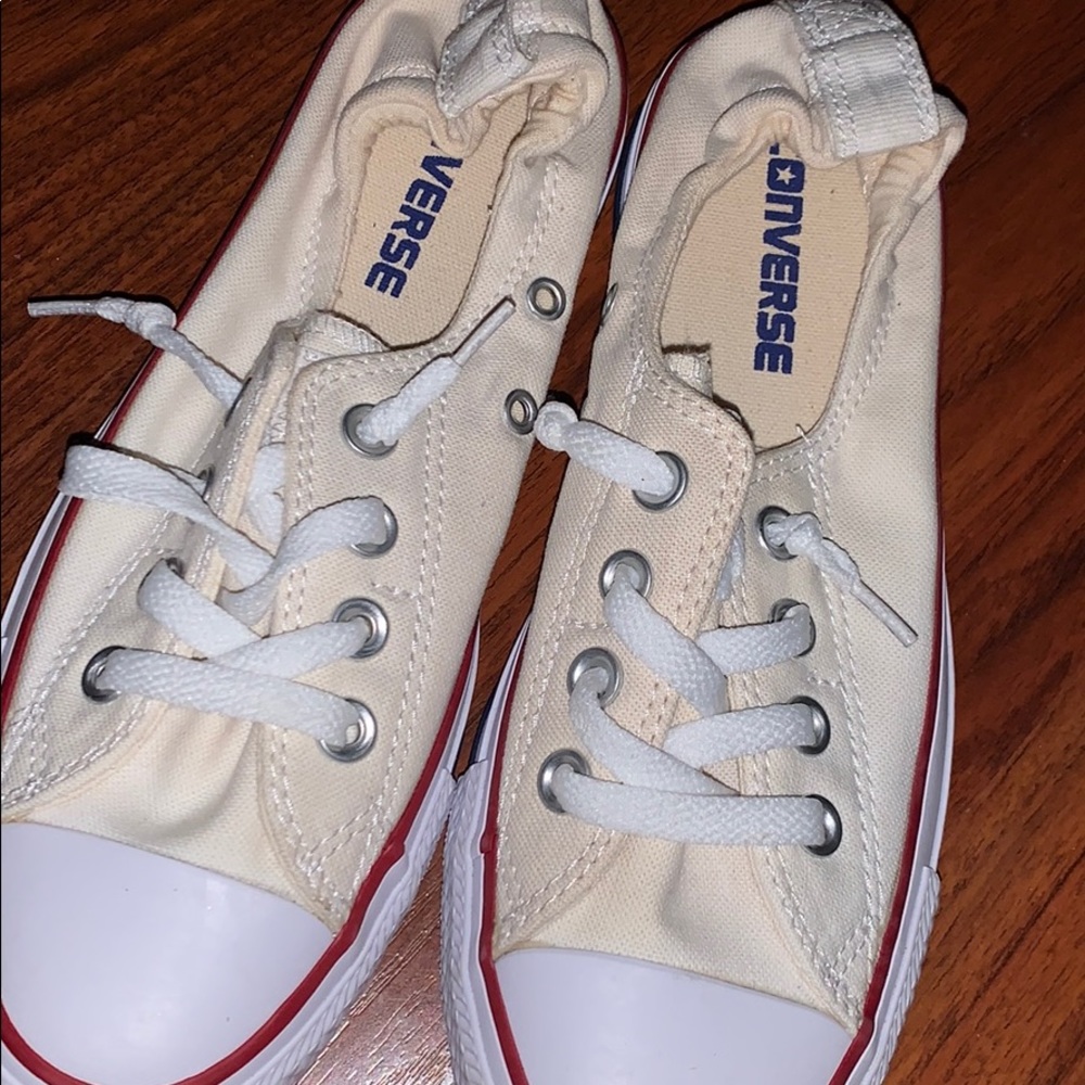 White Shoreline converse slip on - Picture 7 of 7